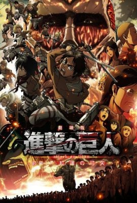 مشاهدة فيلم Shingeki no Kyojin Movie 1: Guren no Yumiya 2014 مترجم